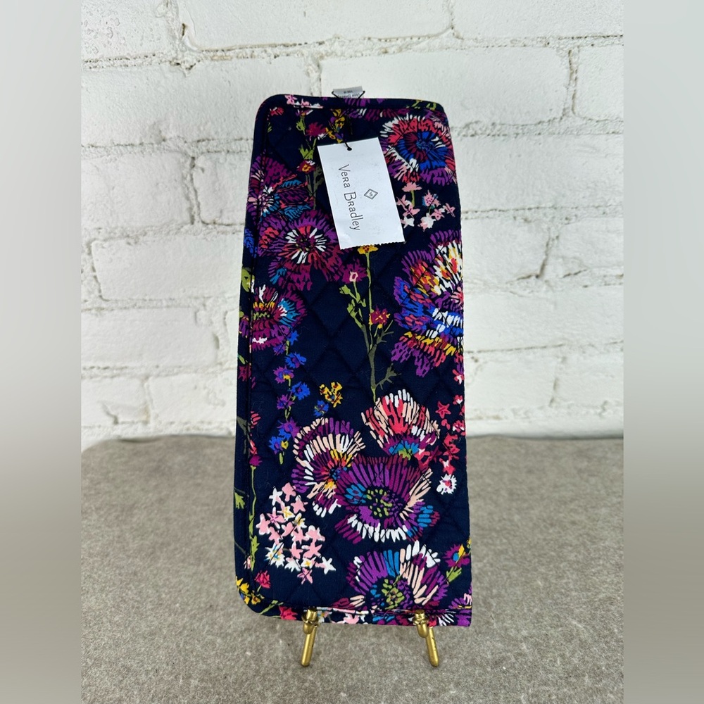 Vera Bradley Curling and Flat Iron Cover in Midnight Wildflowers NWT